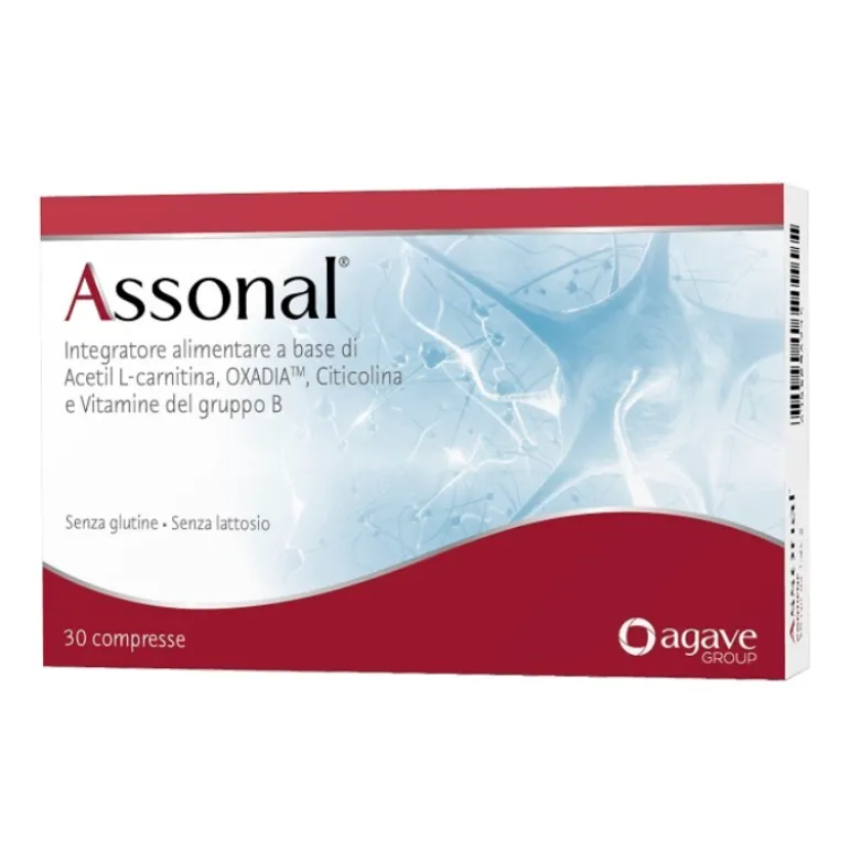 Assonal Integratore per Sistema Nervoso 30 Compresse