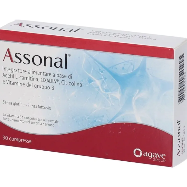 Assonal Integratore per Sistema Nervoso 30 Compresse