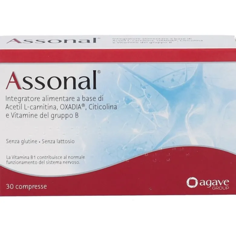 Assonal Integratore per Sistema Nervoso 30 Compresse