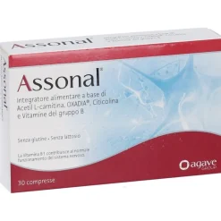 Assonal Integratore per Sistema Nervoso 30 Compresse