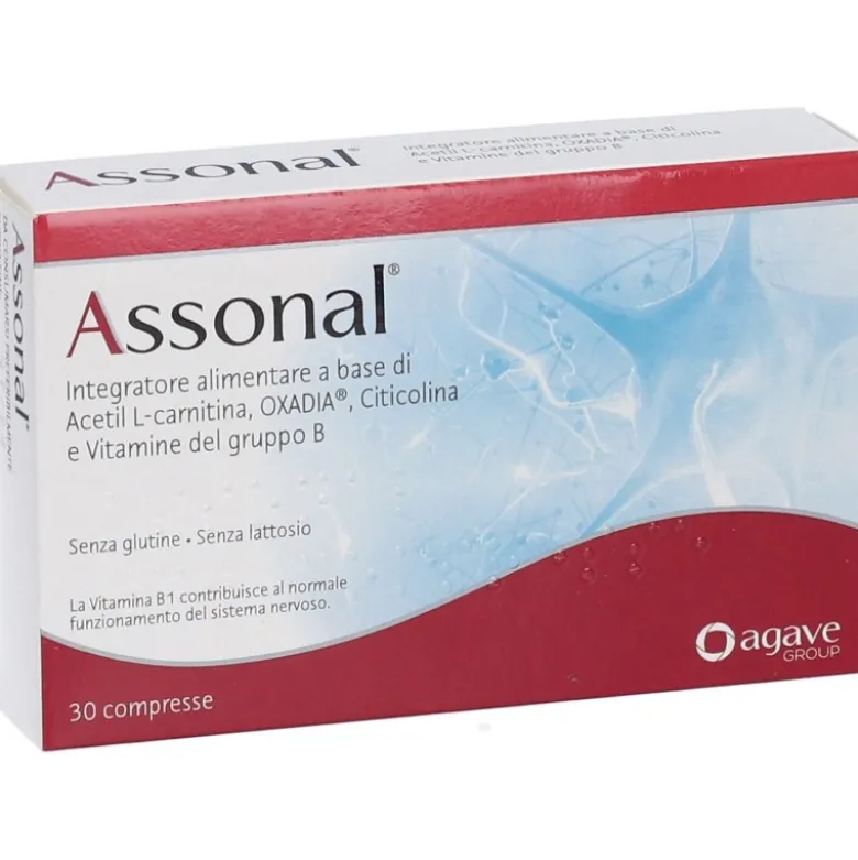 Assonal Integratore per Sistema Nervoso 30 Compresse