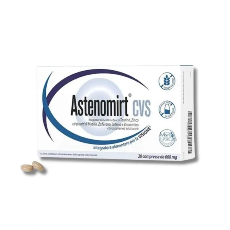 Astenomirt Cvs Integratore per Benessere Occhi 20 Compresse