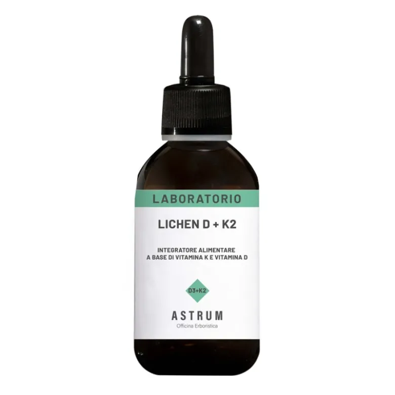 Astrum Lichen D3+K2 Gocce Ossa e Immunita 30 ml