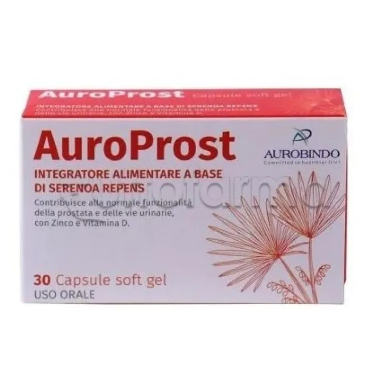 Auroprost Integratore per Prostata 30 Capsule