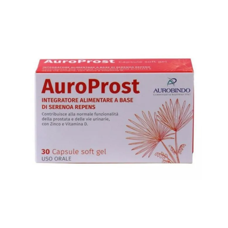 Auroprost Integratore per Prostata 30 Capsule