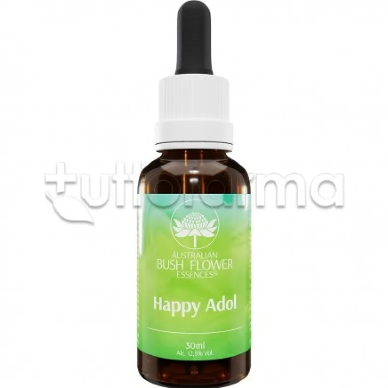 Australian Bush Flower Happy Adol Gocce 30ml