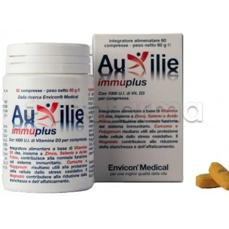 Auxilie Immuplus per Sistema Immunitario 30 Compresse