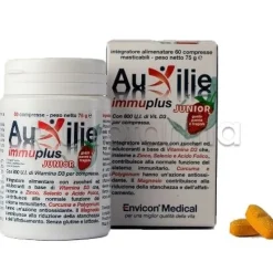 Auxilie Immurplus Junior Integratore per Bambini 30 Compresse