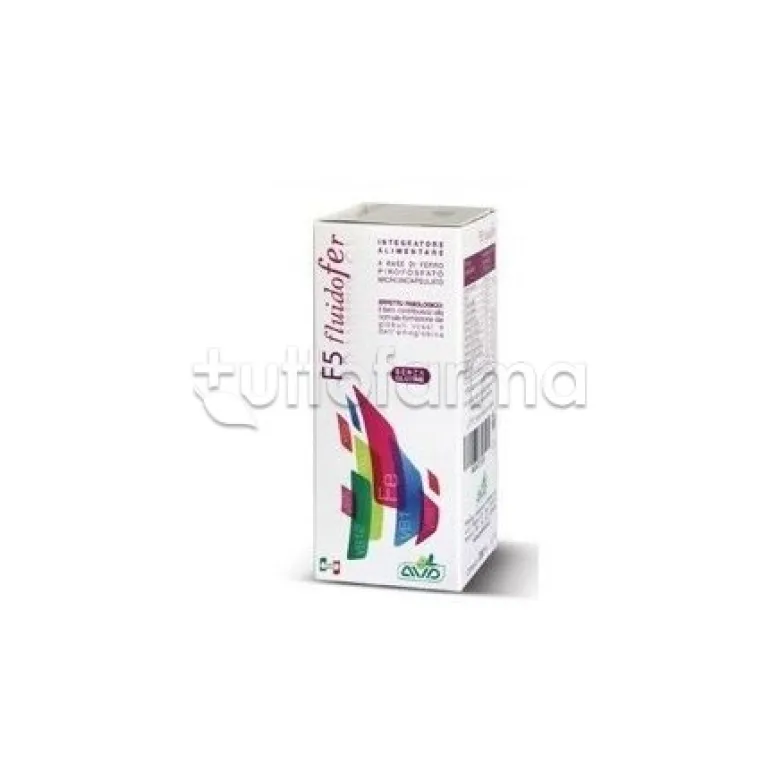 AVD F5 Fluidofer Liquido Integratore di Ferro 200 ml
