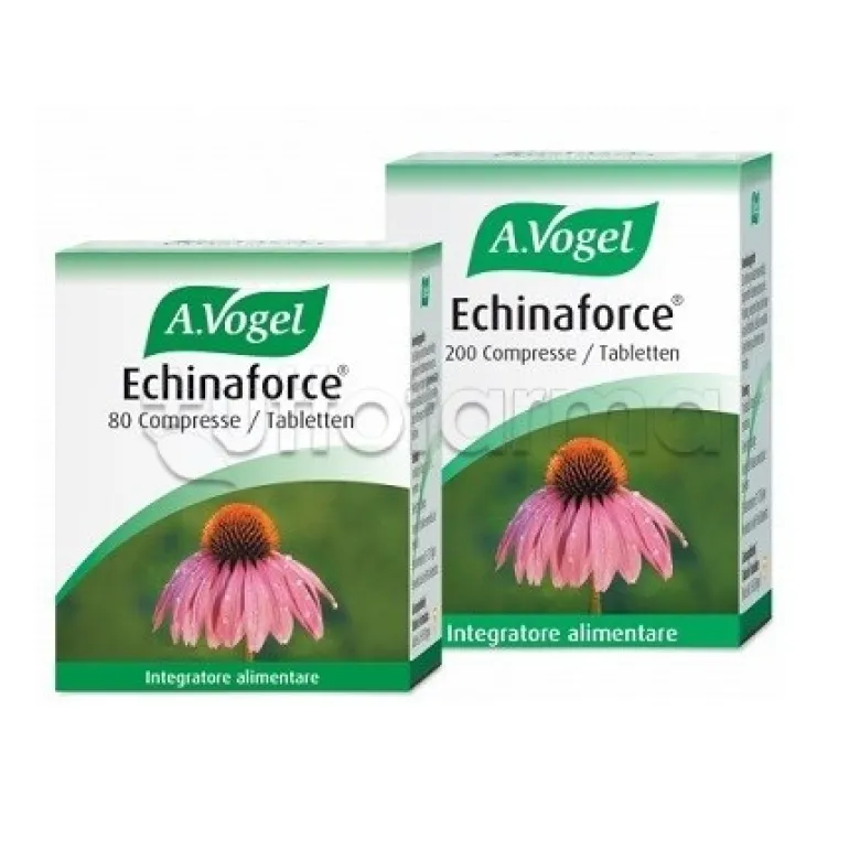 A.Vogel Echinaforce Integratore per Difese Immunitarie 200 Compresse