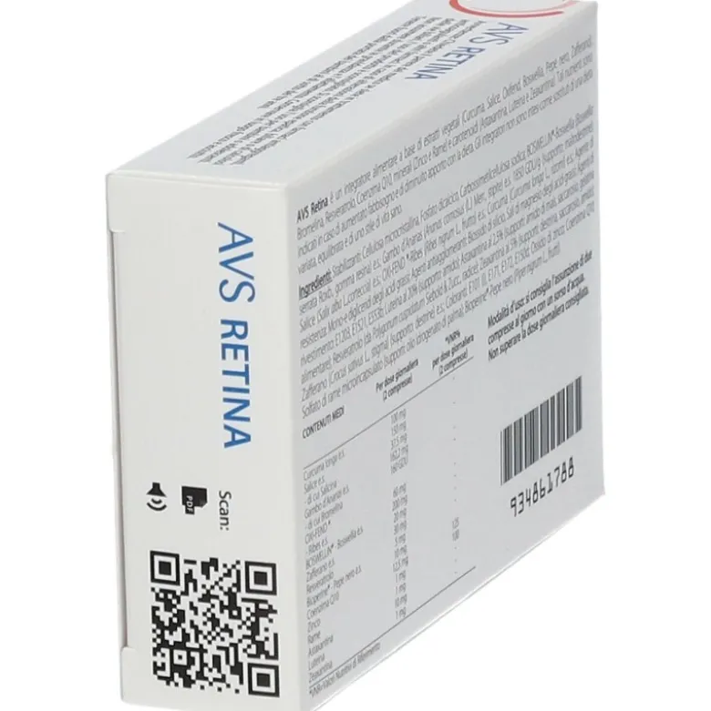 Avs Retina Integratore 30 Compresse