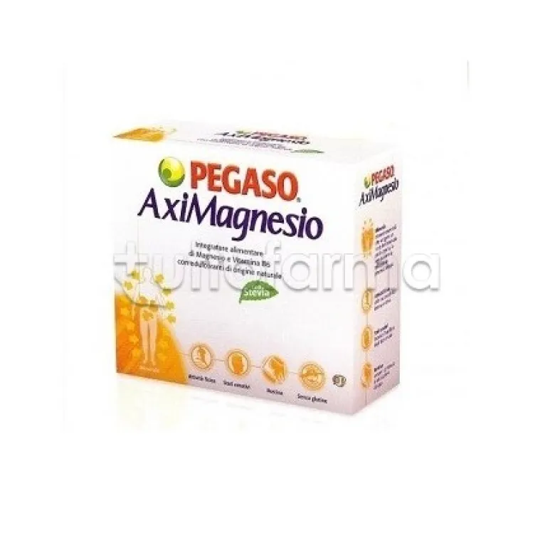 Aximagnesio Integratore con Magnesio 20 Bustine