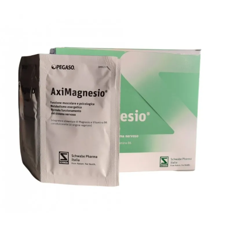 Aximagnesio Integratore con Magnesio 20 Bustine