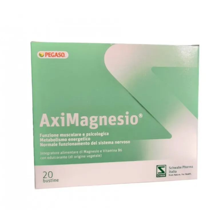 Aximagnesio Integratore con Magnesio 20 Bustine