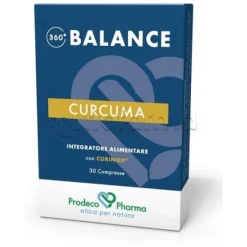 360 Balance Curcuma Integratore Sintomi Ciclo e Articolazioni 30 Compresse