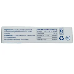 Bauer Oligobauer Nichel Cobalto Oligoelementi 20 Fiale 2 ml