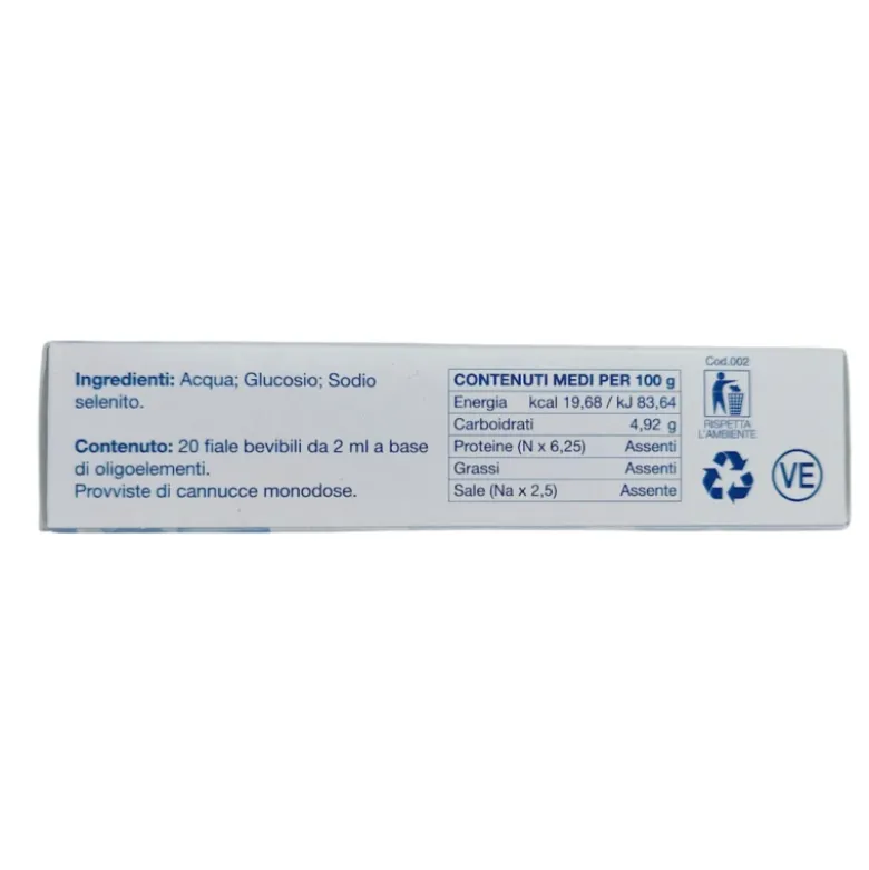 Bauer Oligobauer Oligoelementi Selenio 20 Fiale