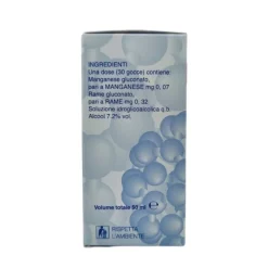Bauer Oligobauer Oligoelementi Manganese Rame Flacone 50ml