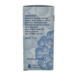 Bauer Oligobauer Oligoelementi Zinco Rame Flacone 50ml