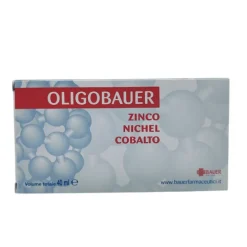 Bauer Oligobauer Zinco Nichel Cobalto Regimi Ipocalorici 20 Fiale