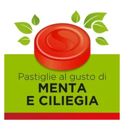 Benagol Herbal Gusto Menta e Ciliegia Integratore per Sistema Immunitario 24 Pastiglie