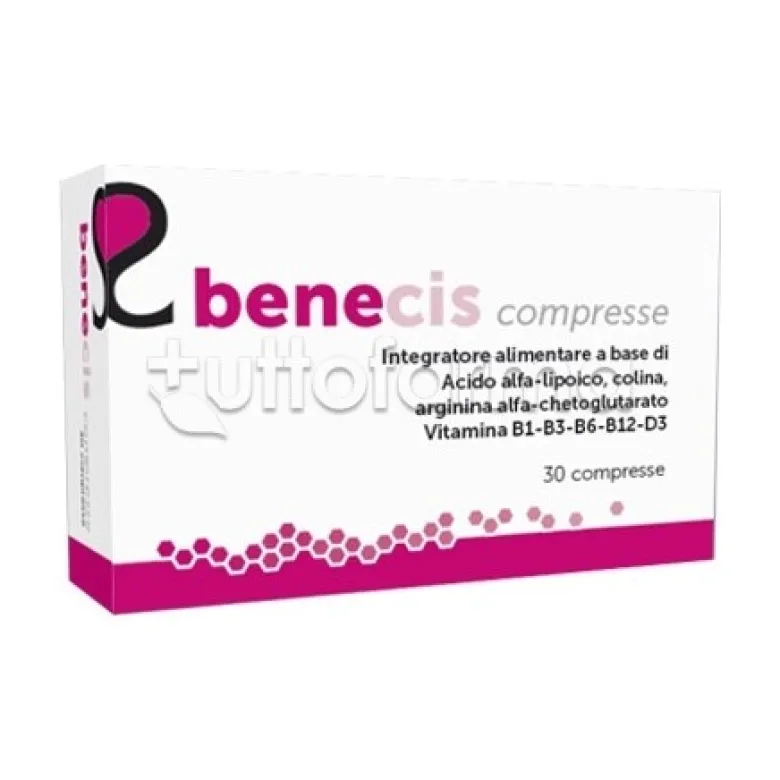Benecis per Metabolismo Energetico e Benessere 30 Compresse