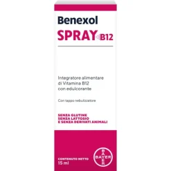 Benexol Spray Integratore Vitamina B12 Alto Dosaggio Flacone 15ml
