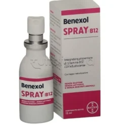 Benexol Spray Integratore Vitamina B12 Alto Dosaggio Flacone 15ml