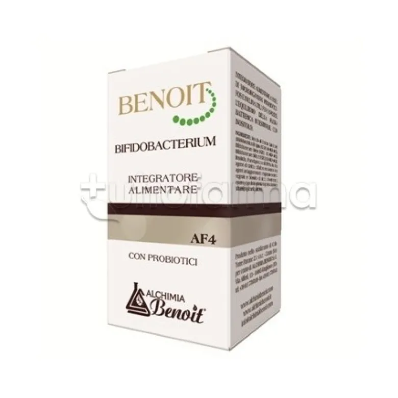 Benoit Bifidobacterium Integratore di Fermenti Lattici 30 Capsule