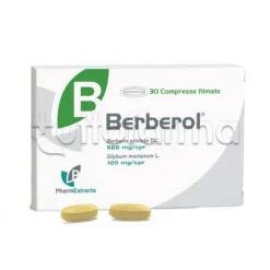 Berberol Integratore per Abbassare Glicemia e Colesterolo 30 compresse