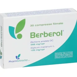 Berberol Integratore per Abbassare Glicemia e Colesterolo 30 compresse