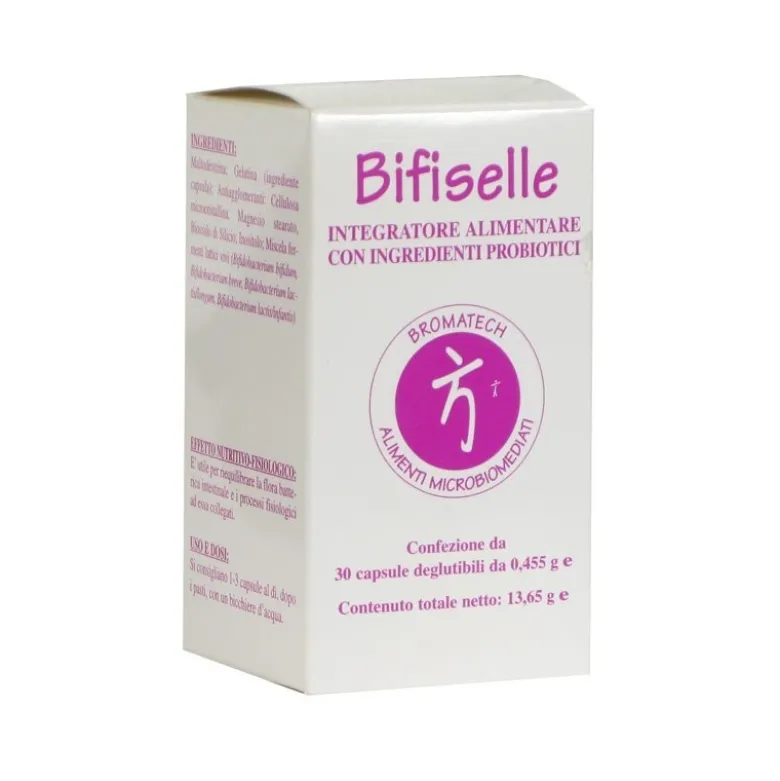 Bifiselle Bromatech Integratore Probiotico 30 Capsule