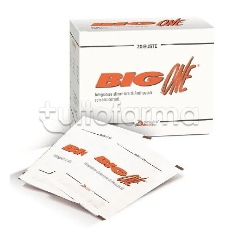 Big One per Controllo Peso e Performance Sportive 20 Bustine da 5,5 g