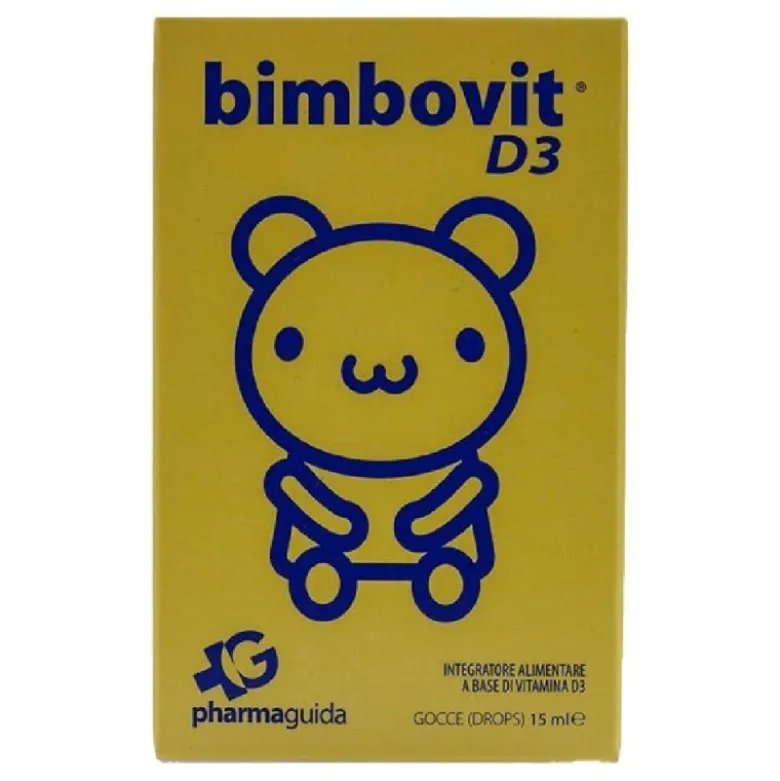 Bimbovit D3 Integratore Vitamina D3 Gocce 15ml