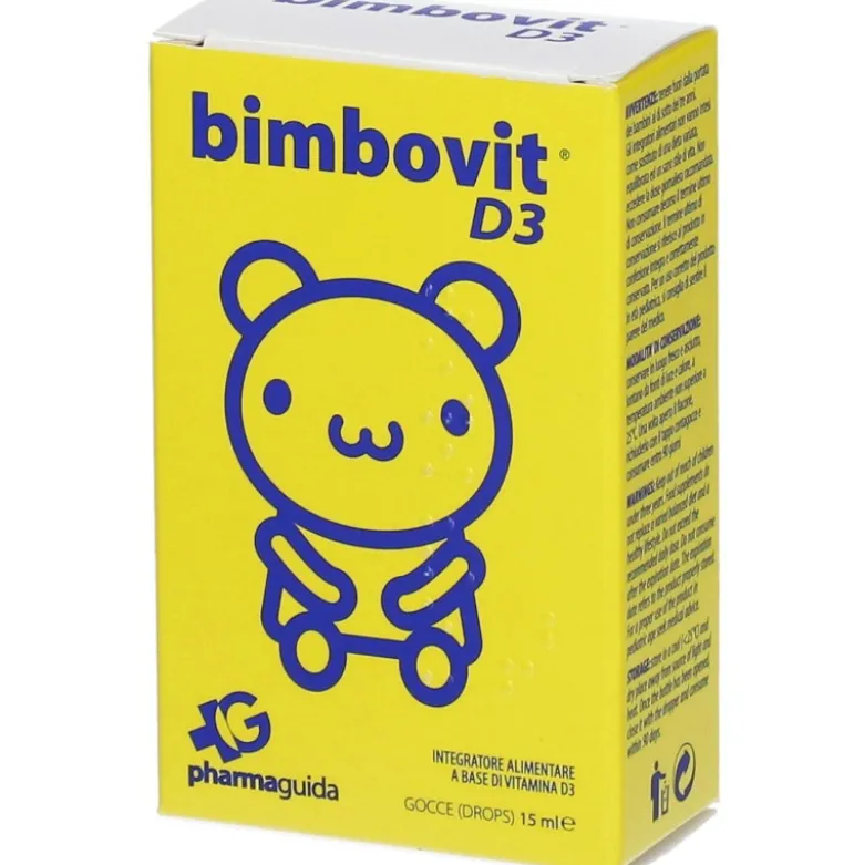 Bimbovit D3 Integratore Vitamina D3 Gocce 15ml