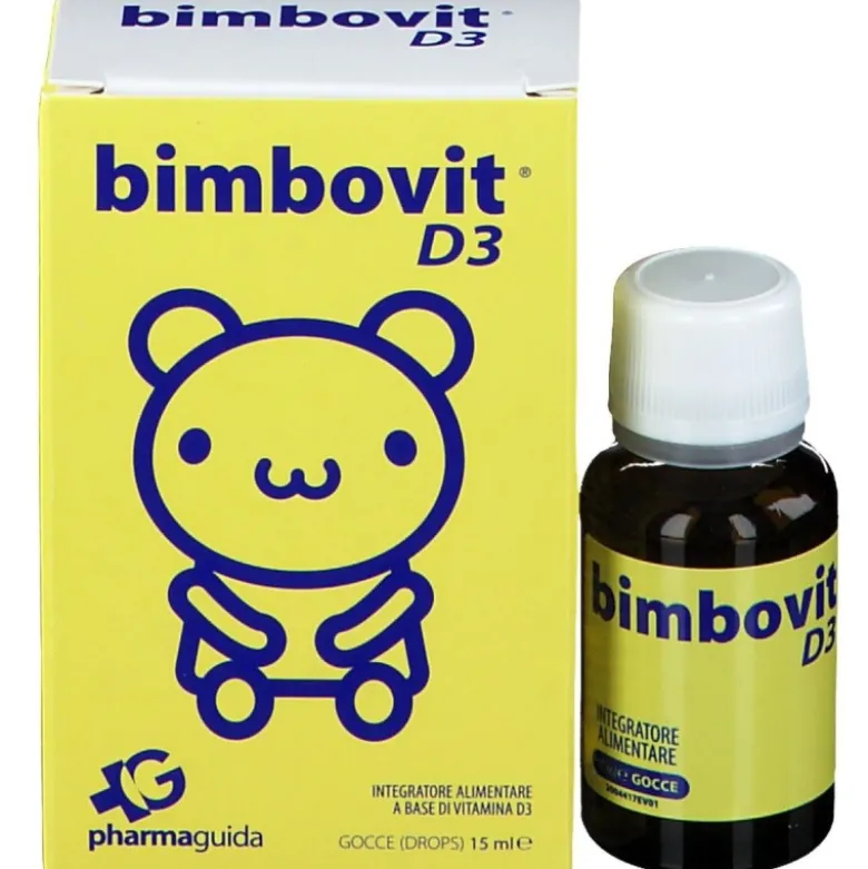 Bimbovit D3 Integratore Vitamina D3 Gocce 15ml