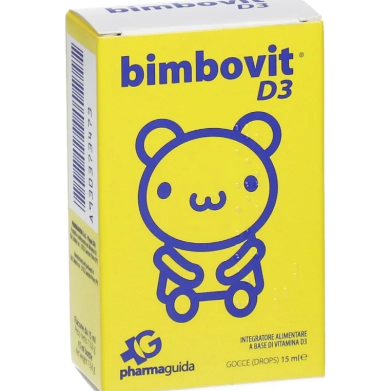 Bimbovit D3 Integratore Vitamina D3 Gocce 15ml