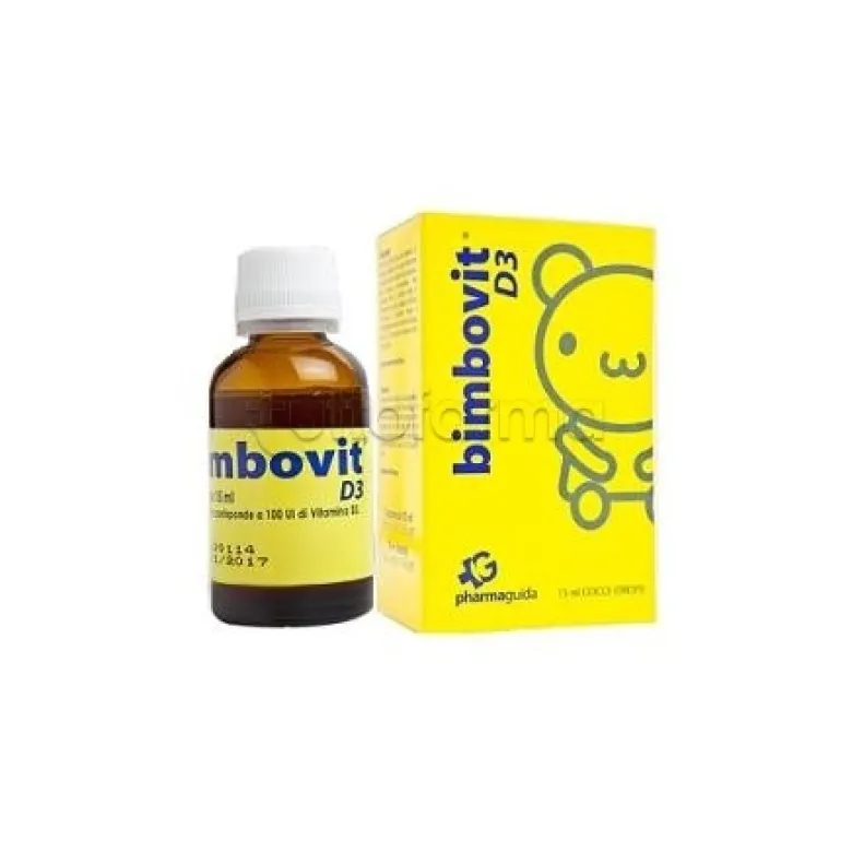 Bimbovit D3 Integratore Vitamina D3 Gocce 15ml