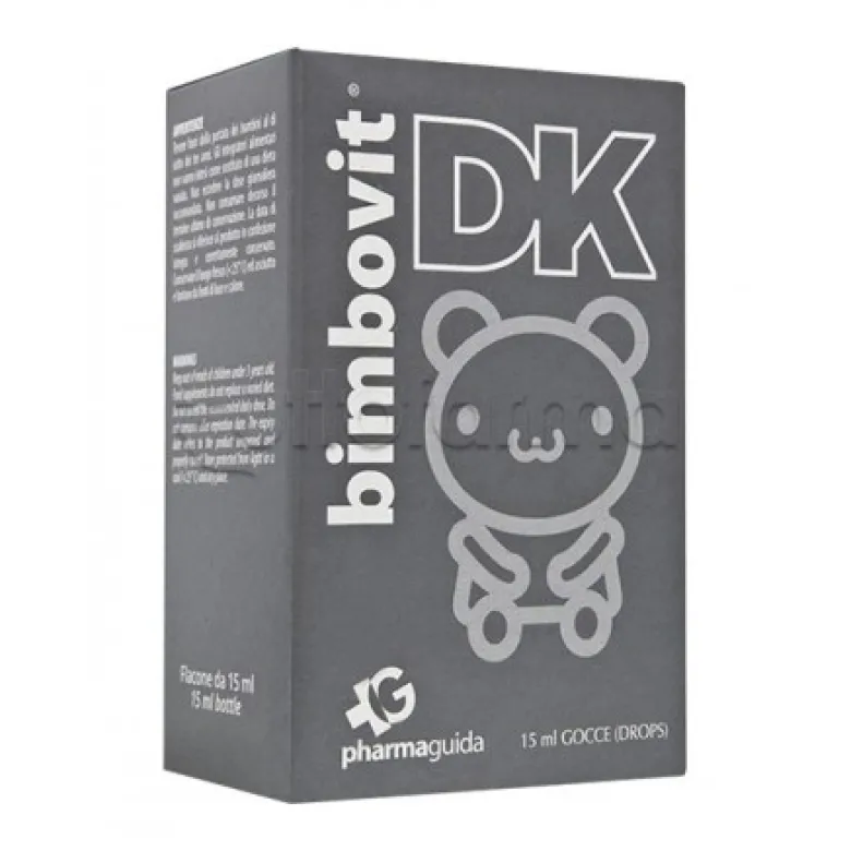 Bimbovit DK Integratore di Vitamine D3 e K1 in Gocce per Bambini 15ml