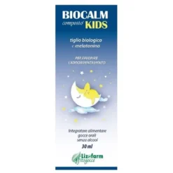 Biocalm Composto Kids Integratore per Favorire il Sonno e Rilassamento dei Bambini 30 ml
