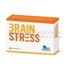 Biofarmex Brain Stress Integratore per Memoria e Concentrazione 30 Compresse