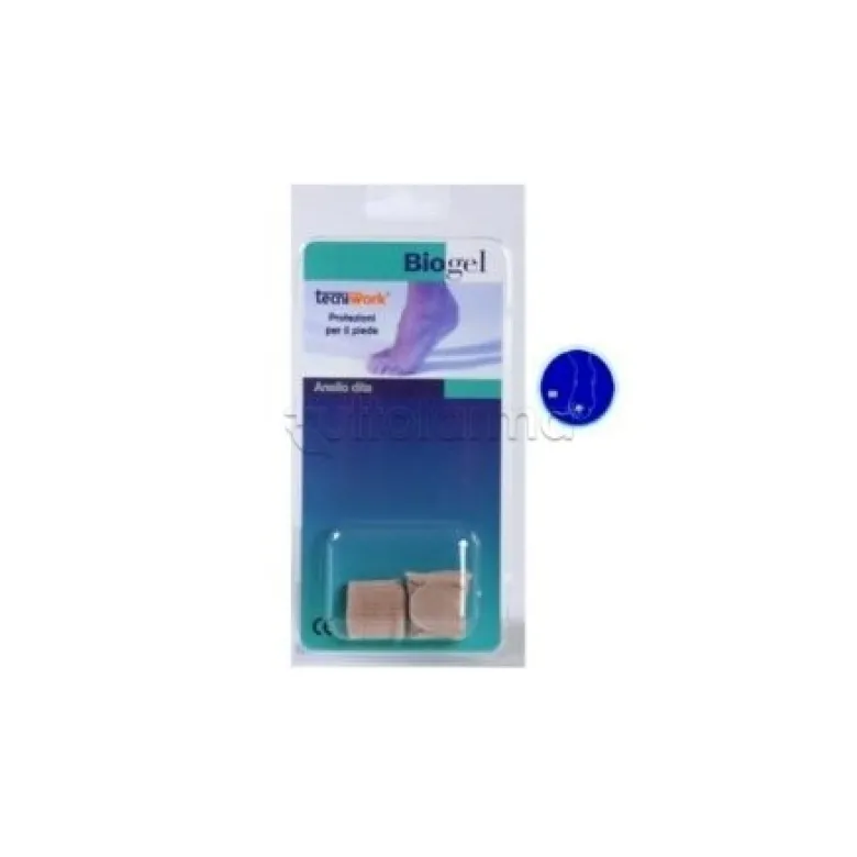 Biogel Anello Dita per Protezione Calli 2 Pezzi