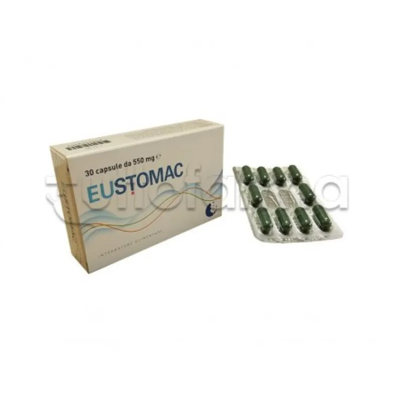 Biogroup Eustomac Integratore per Benessere Intestinale 30 Capsule