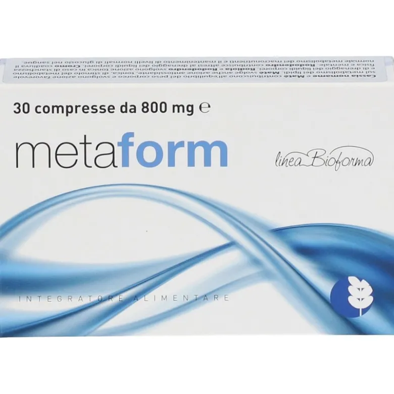 Biogroup Metaform Integratore per Controllo del Peso 30 Compresse