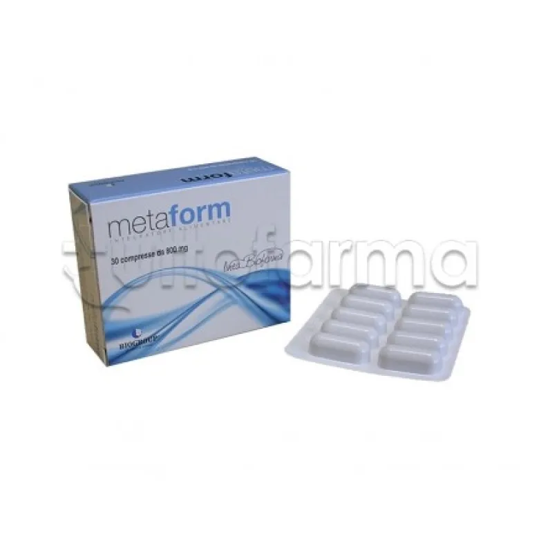 Biogroup Metaform Integratore per Controllo del Peso 30 Compresse