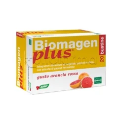 Biomagen Plus Arancia Rossa integratore sali minerali e antiossidanti 20 bustine da 5g
