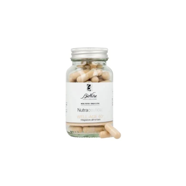 Bionike Nutraceutical Well Age 60+ Integratore Pelle e Memoria60 Capsule