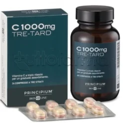 Bios Line C1000 Tre-Tard Principium Integratore con Vitamina C 60 Compresse