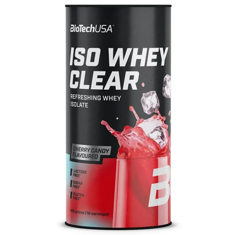 BioTechUSA Iso Whey Clear Cherry Candy Ciliegia 400 g
