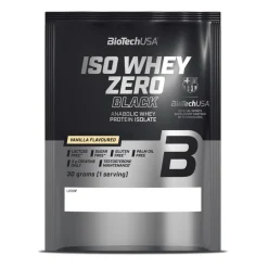 BioTechUSA Iso Whey Zero Black Vaniglia 30 g Senza Lattosio
